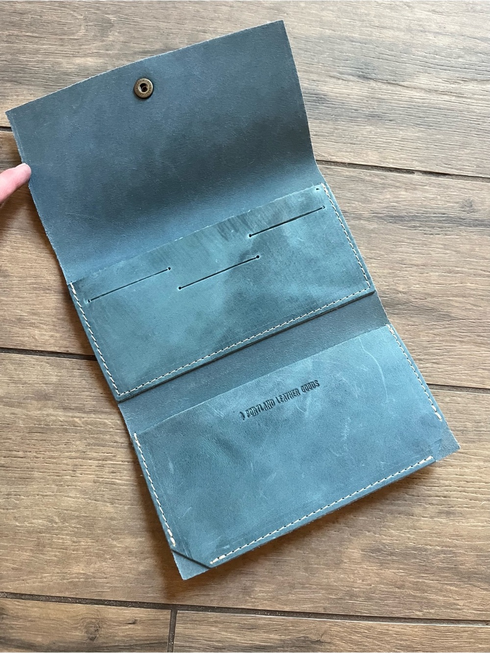 Portland leather rancher wallet - Picture 2 of 5
